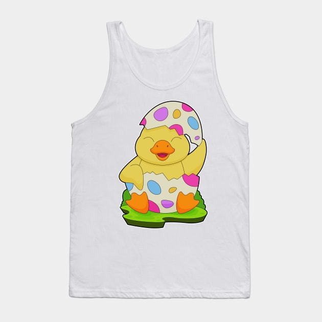 Duck Easter Easter egg Tank Top by Markus Schnabel